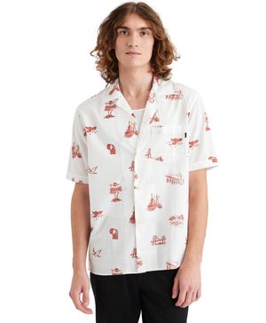 Camisa Camp Regular Fit Lucent White