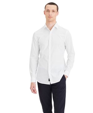 Camisa Crafted Slim Fit Lucent White