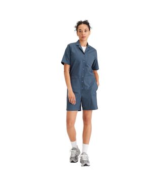 Enterito Mujer Playsuit Relaxed Fit Azul