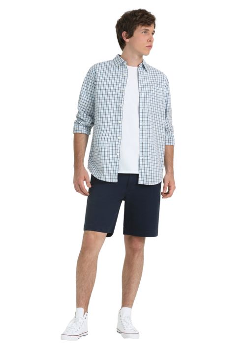 Short California Straight Fit Navy