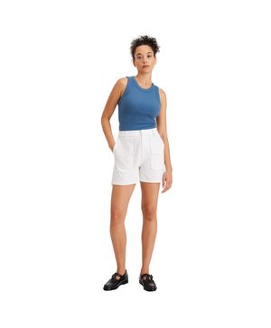 Short Mujer Lightweight Blanco