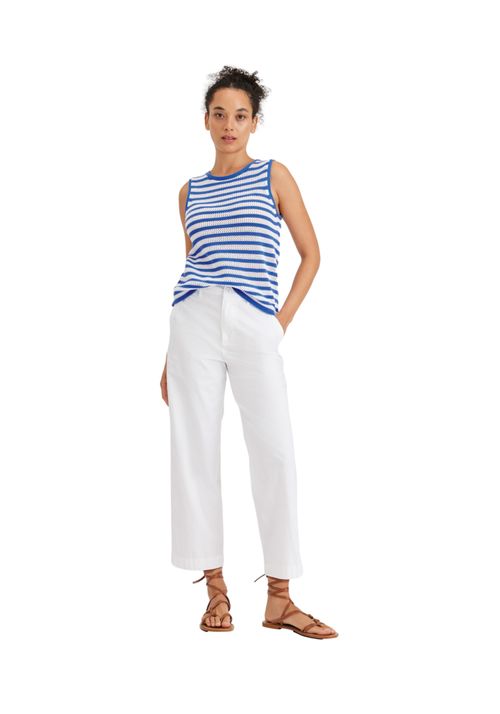 Sweater Mujer Tank Regular Fit Azul