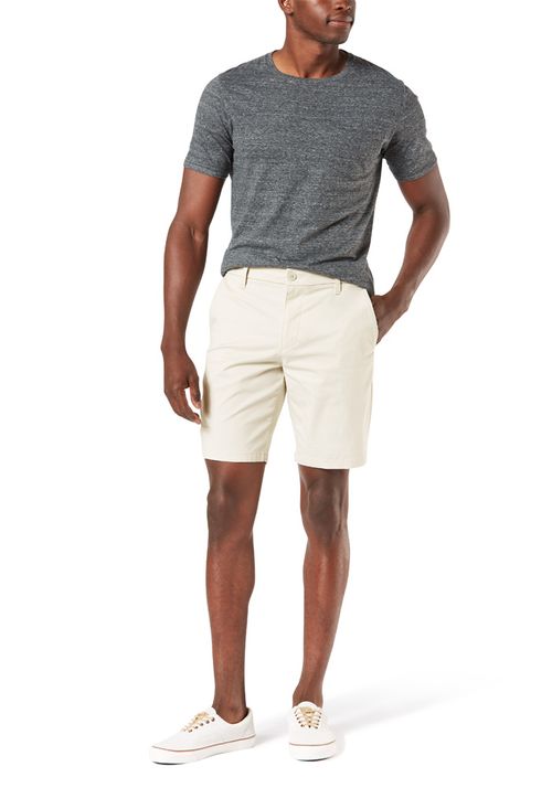 Short Ultimate Solid Straight Fit Porcelain Khaki 85868-0001