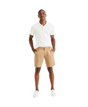 Short Ultimate Solid Straight Fit Khaki