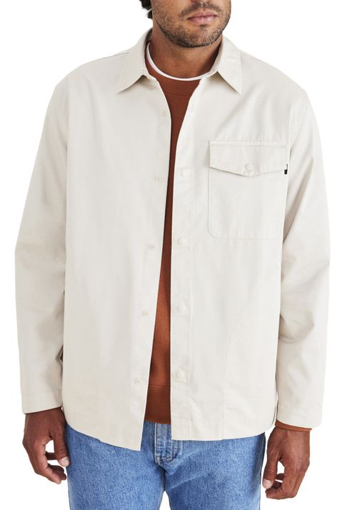Sobrecamisa Relaxed Fit Beige