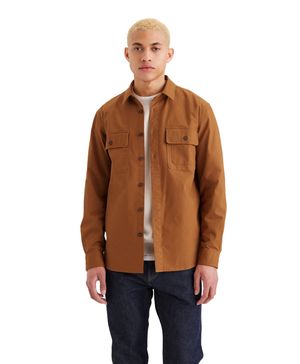Camisa Workwear Regular Fit Café