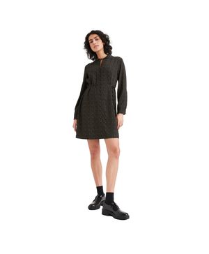 Vestido Mujer Shift Regular Fit Negro