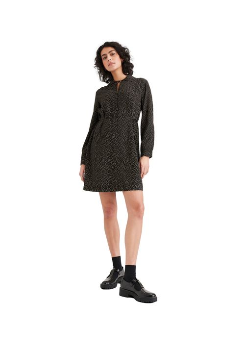 Vestido Mujer Shift Regular Fit Negro