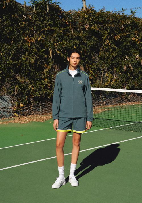 Short Racquet Club Retro Relaxed Fit Verde