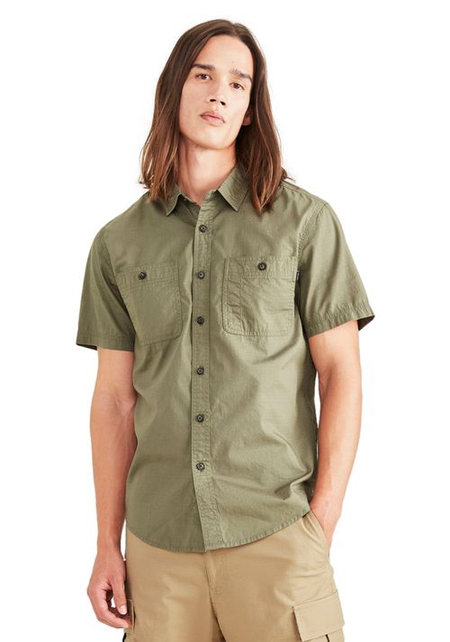 Camisa Utility Regular Fit Verde