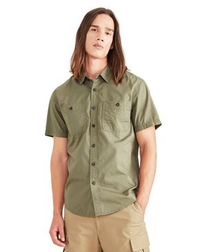 Camisa Utility Regular Fit Verde