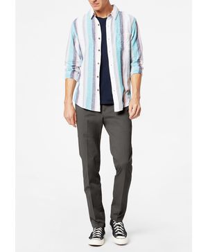 Pantalón Workday Slim Fit Gris