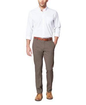 Pantalón Easy Khaki Slim Fit Café