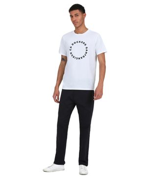 Pantalón Jean Cut Straight Fit Azul