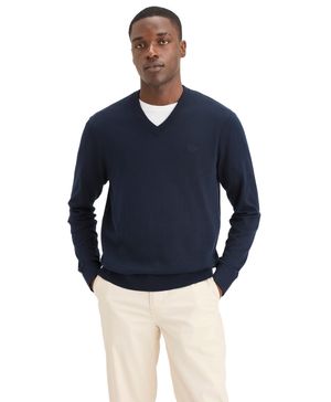 Sweater V-Neck Regular Fit Navy