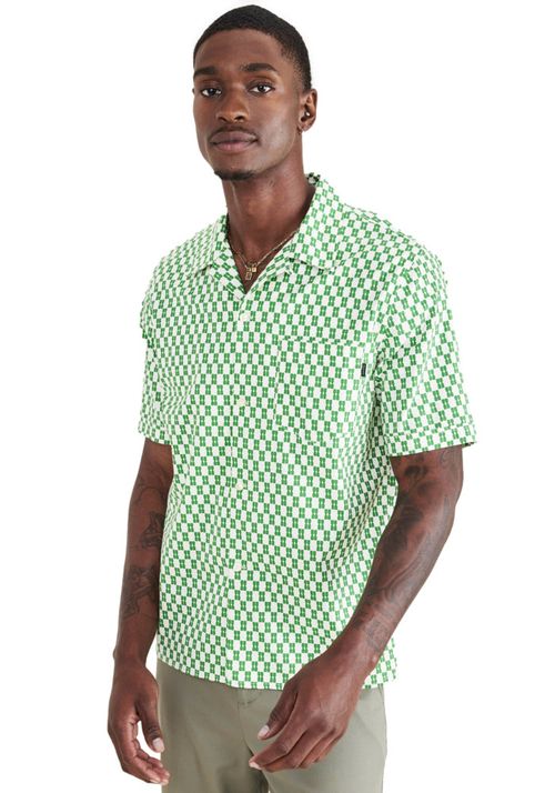 Camisa Camp Collar Regular Fit Rolling Green Hill