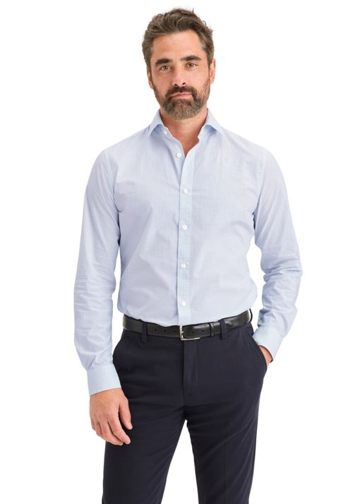 Camisa Crafted Slim Fit Arctic Ice