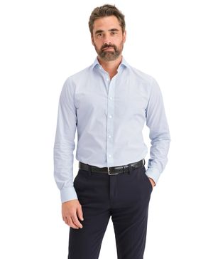 Camisa Crafted Slim Fit Arctic Ice