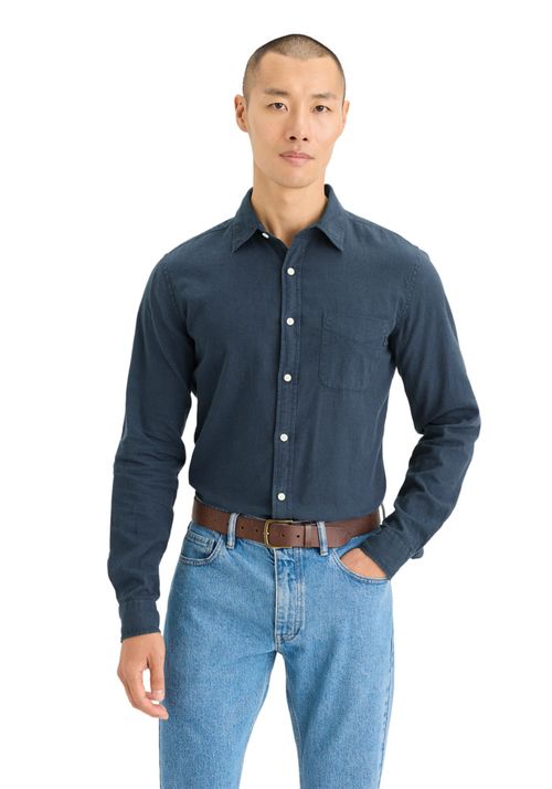 Camisa Original Slim Fit Azul