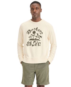 Polerón Crewneck Regular Fit Blanco