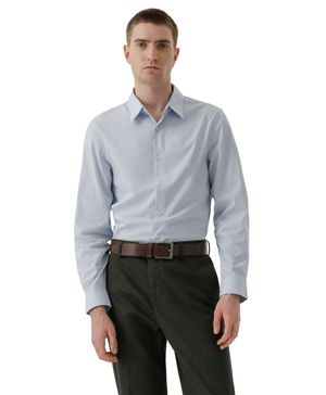 Camisa Workday Classic Fit con Smart 360 Flex® Azul