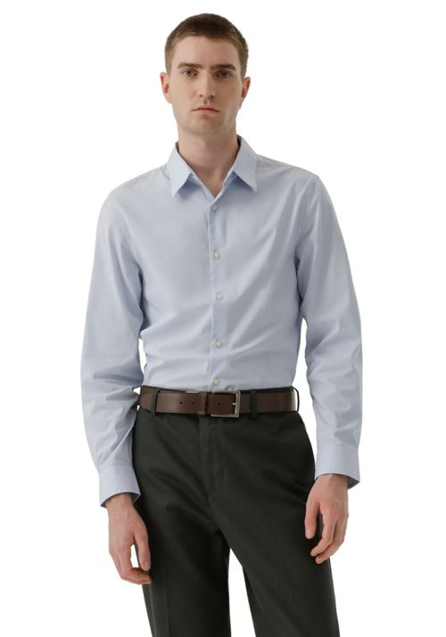 Camisa Workday Classic Fit con Smart 360 Flex® Azul