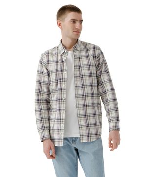 Camisa Woven Refine Classic Fit Moonstruck