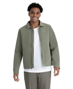 Chaqueta Laydown Collar Regular Fit Verde