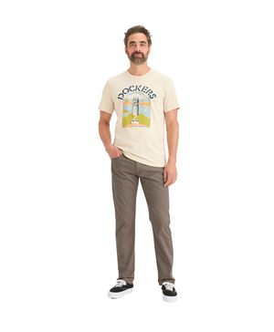 Pantalón Jean Cut Slim Fit con All Seasons Tech™ Café
