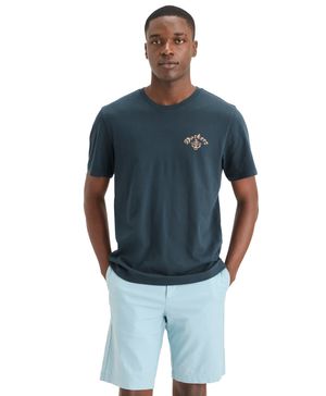 Polera Graphic Tee Slim Fit Stratified Sea