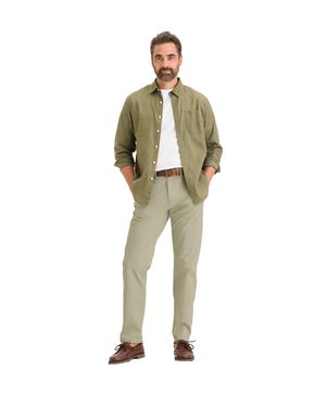 Pantalón Crafted Khaki Slim Fit con Smart 360 Flex™ Beige