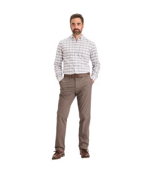 Pantalón Crafted Khaki Slim Fit con Smart 360 Flex™ Café