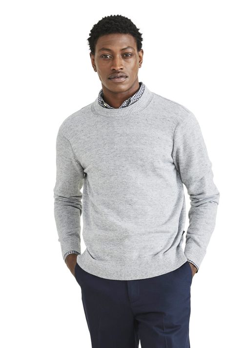 Sweater Crewneck Regular Fit Smokestack Heather