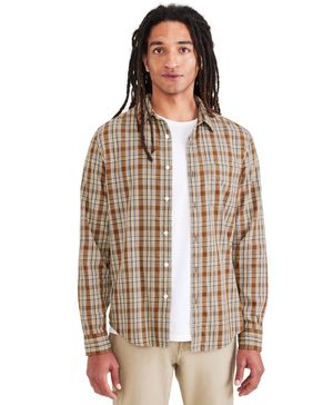 Camisa Casual Slim Fit Monks Robe