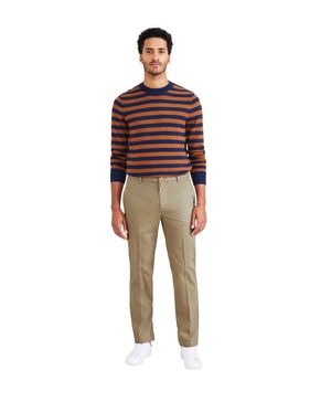 Pantalón Signature Stain Defender Straight Fit Khaki