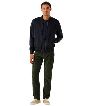 Pantalón Jean Cut Slim Fit con All Seasons Tech™ Verde