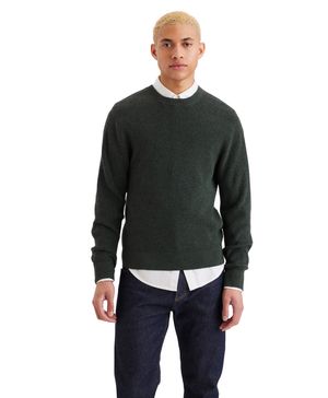 Sweater Crewneck Regular Fit Verde