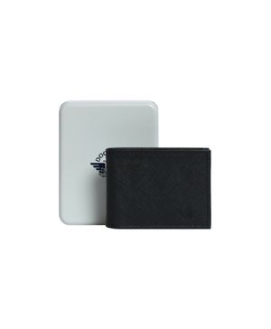 Billetera Bifold Negra