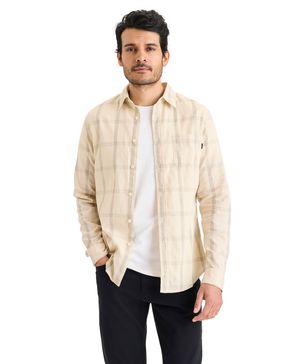 Camisa Original Slim Fit Beige