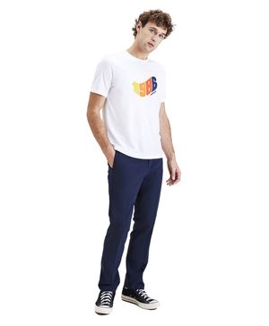 Pantalón Signature Go Khaki Slim Fit Azul