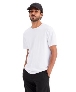 Polera Go Tee Slim Fit Blanca