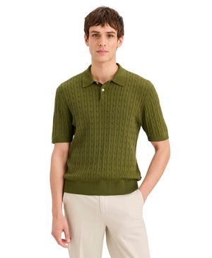 Sweater Polo Regular Fit Verde